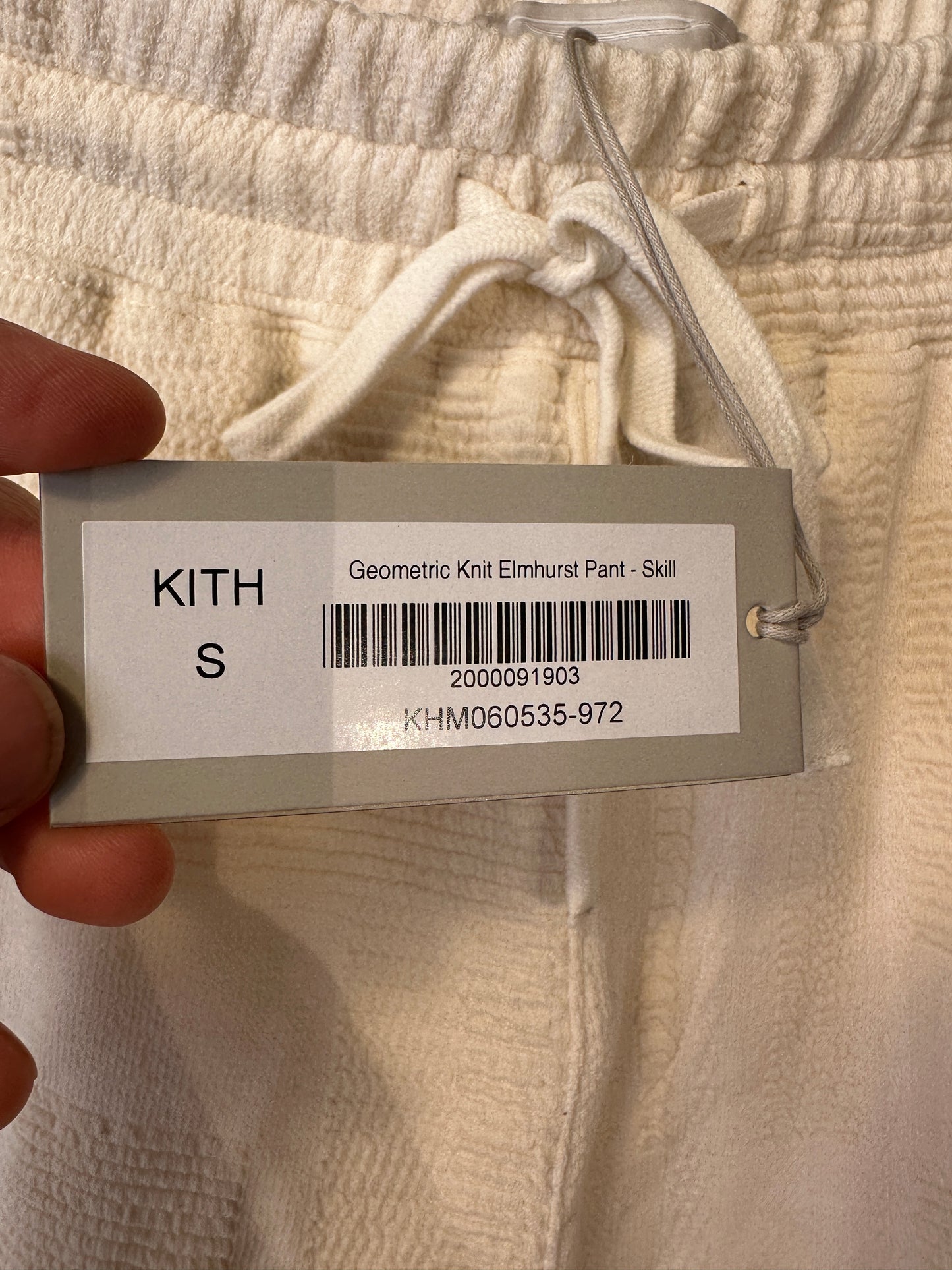 Kith elmhurst geometric knit pants