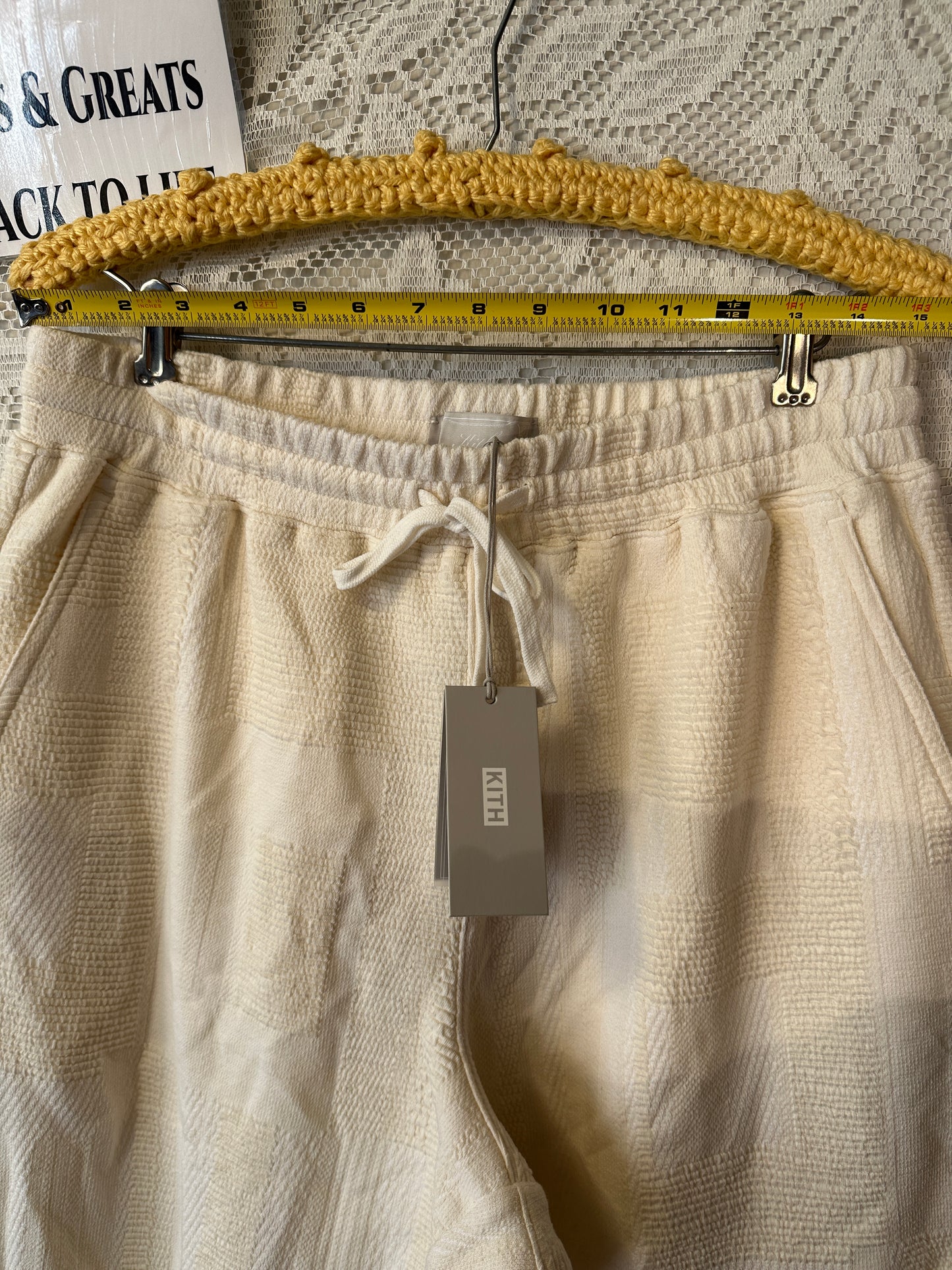 Kith elmhurst geometric knit pants