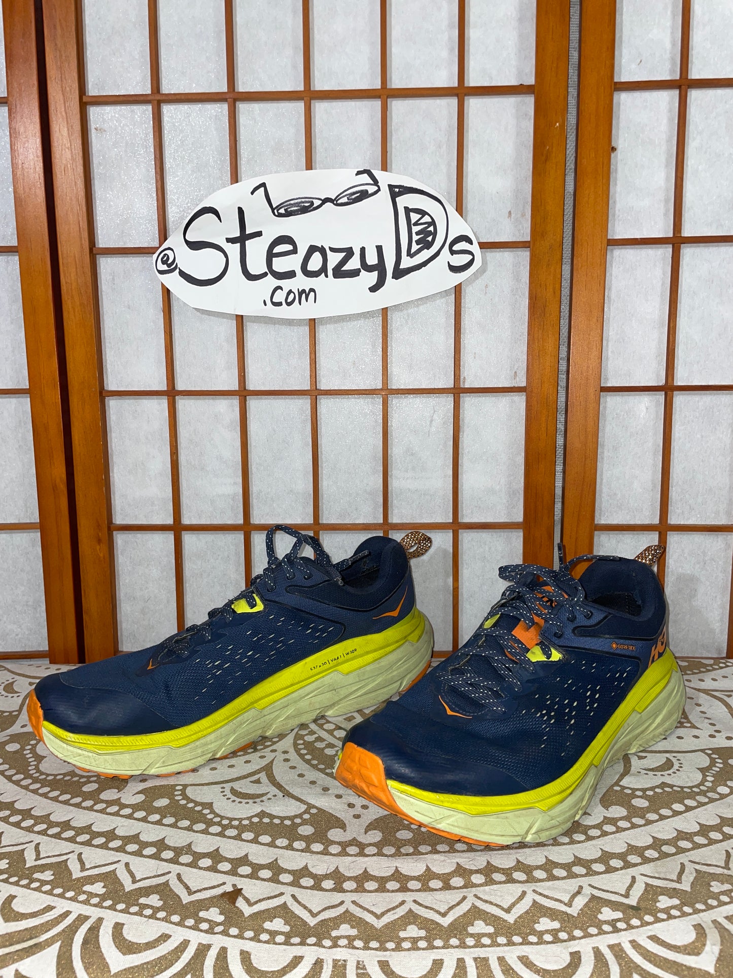 Blueberry Lime Hoka Challenger Size 12