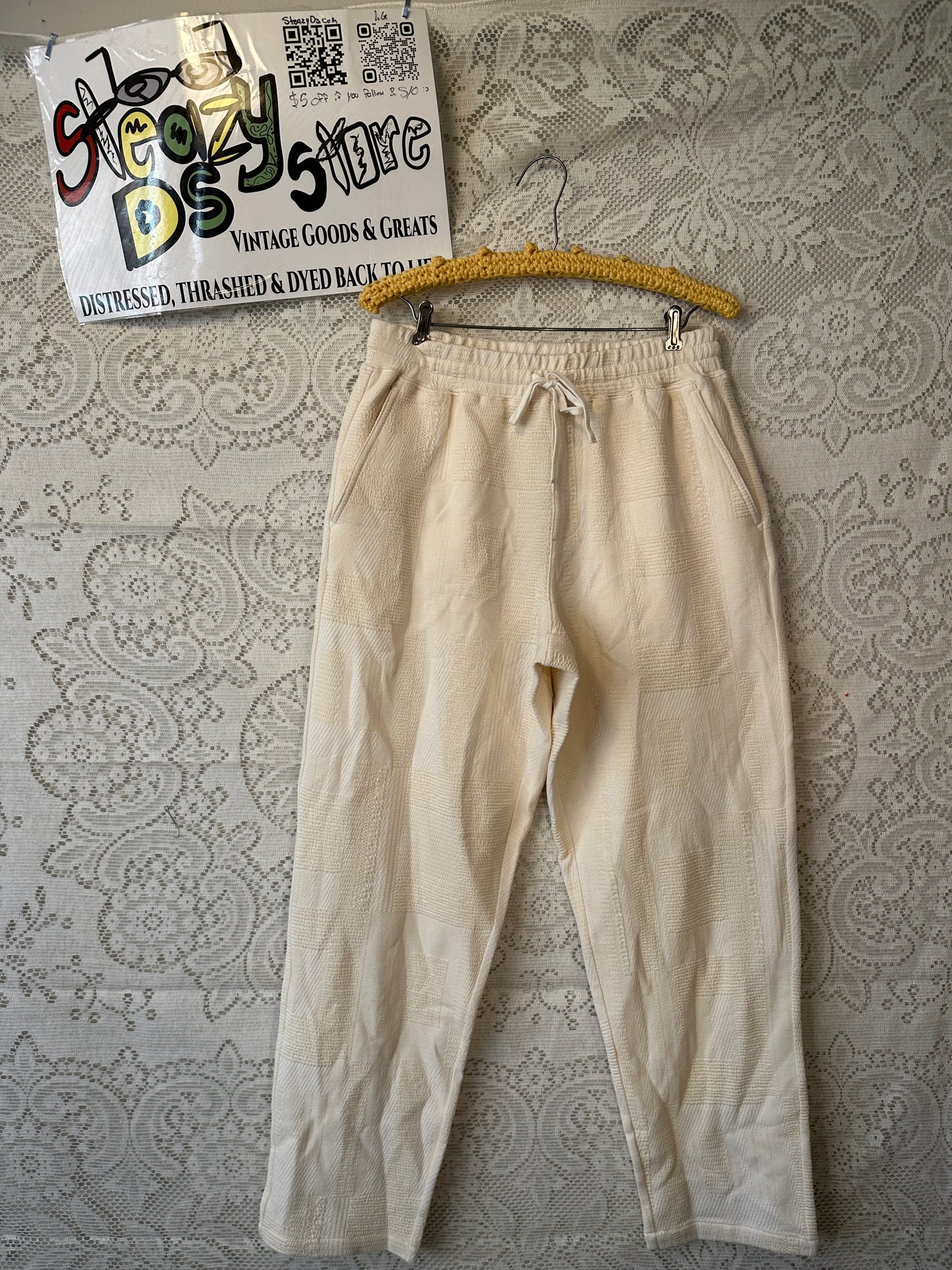 Kith elmhurst geometric knit pants