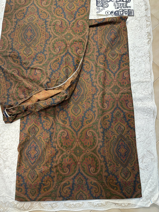 RALPH LAUREN Paisley Twin Sheet fitted flat Set Vintage Brianna Elizabeth
