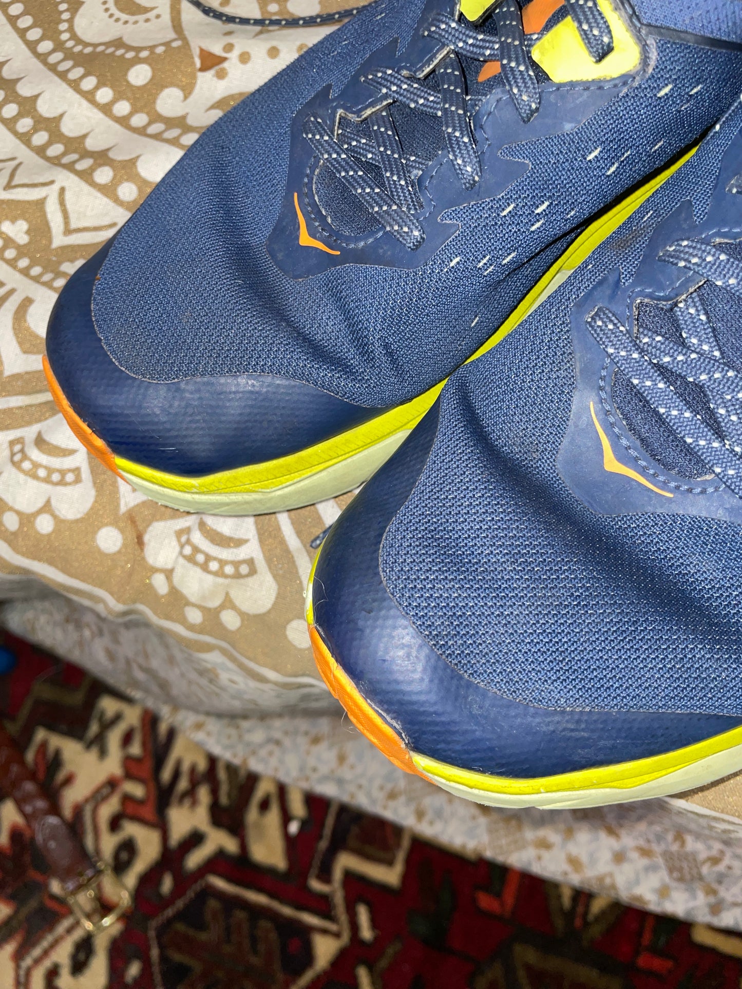 Blueberry Lime Hoka Challenger Size 12
