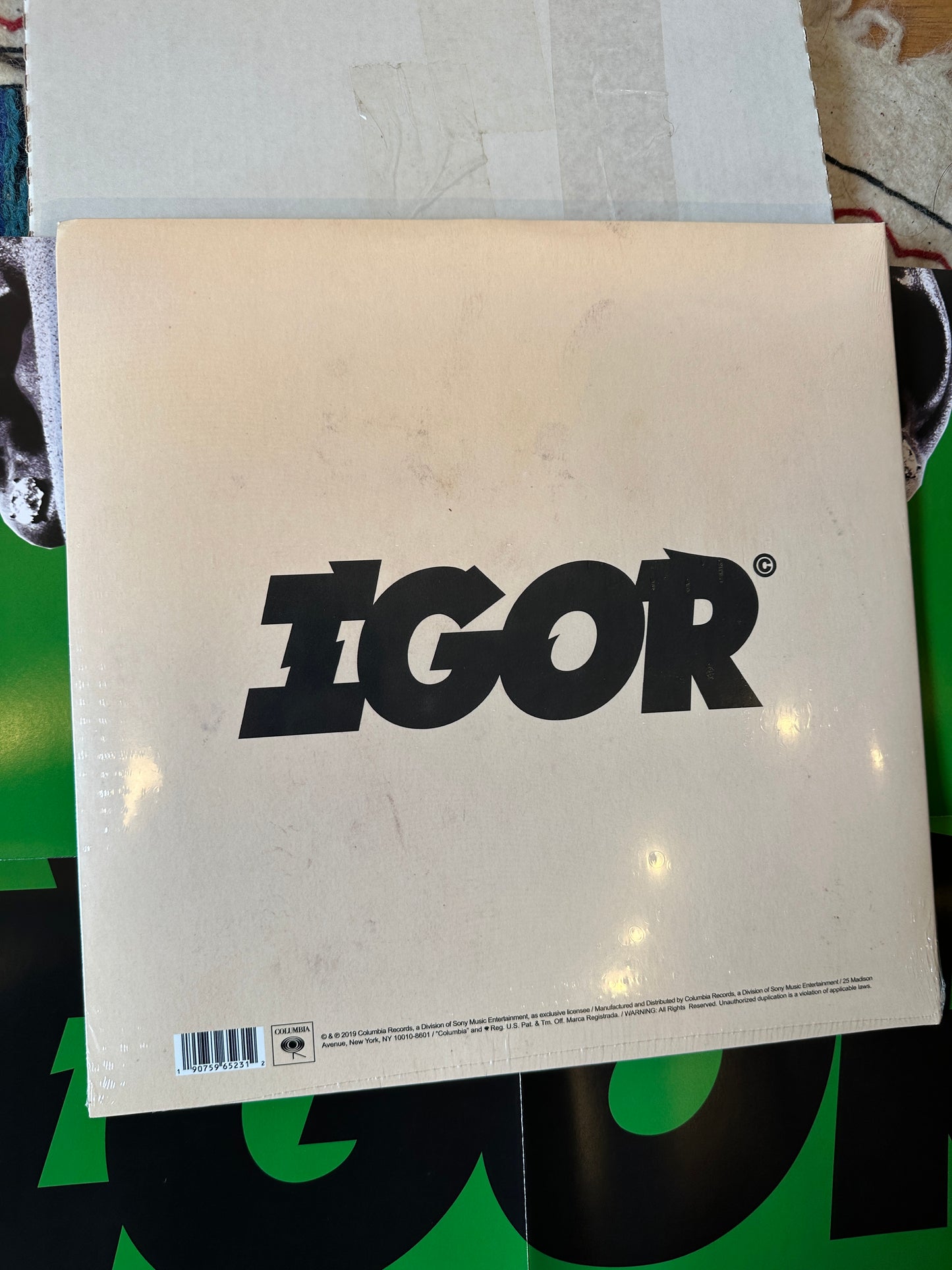 Tyler The Creator Igor Special Edition Alternative Mint Vinyl NEW SEALED POSTER