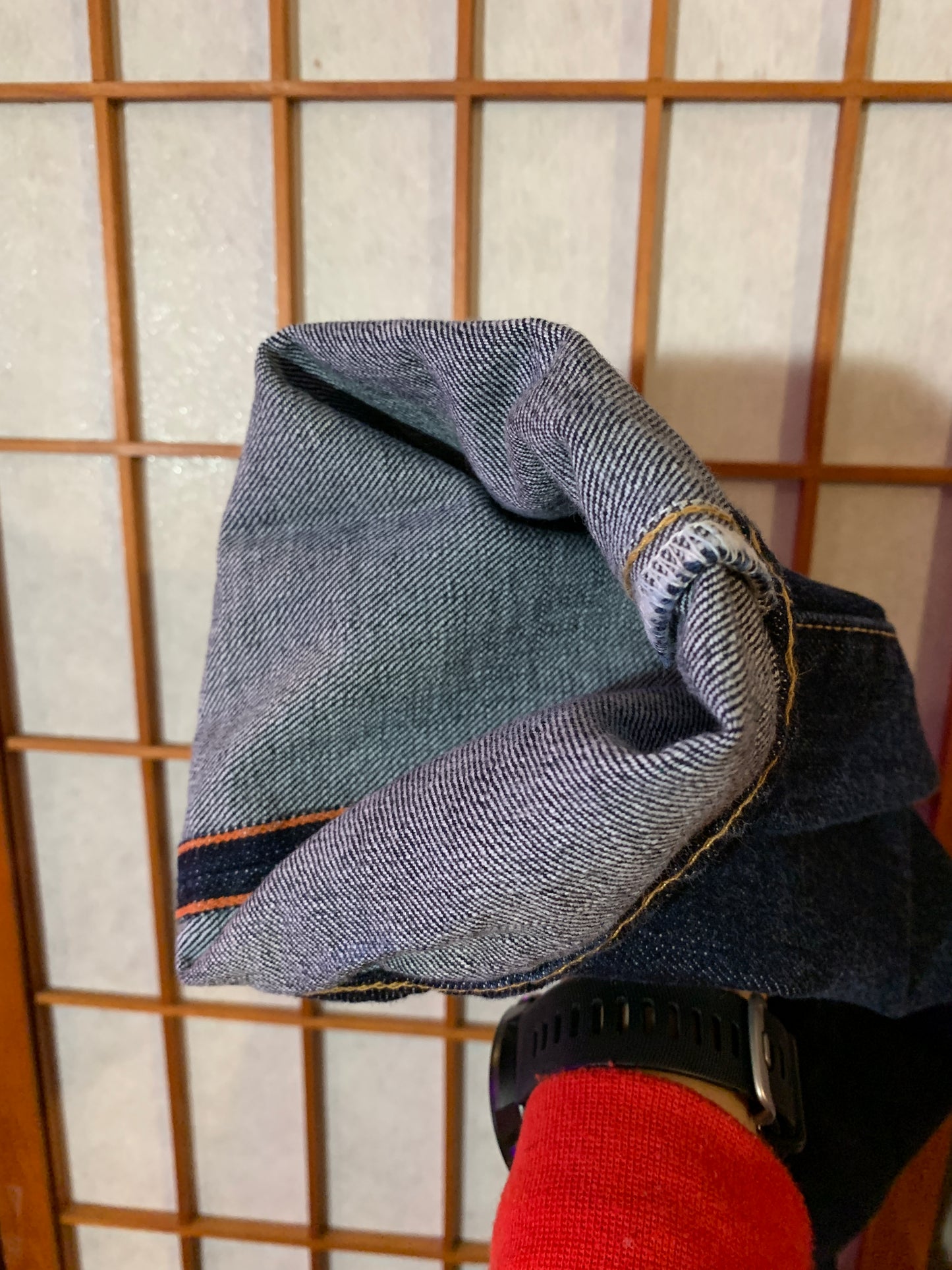 Japanese Selvedge Jeans, Omnigod Orange Line