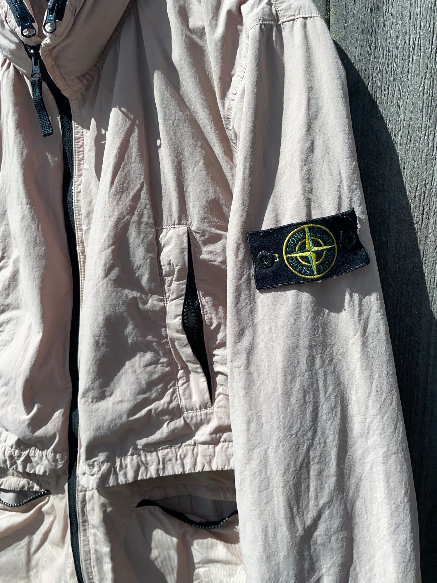 Rose Tinted Pedal Jacket . Stone Island