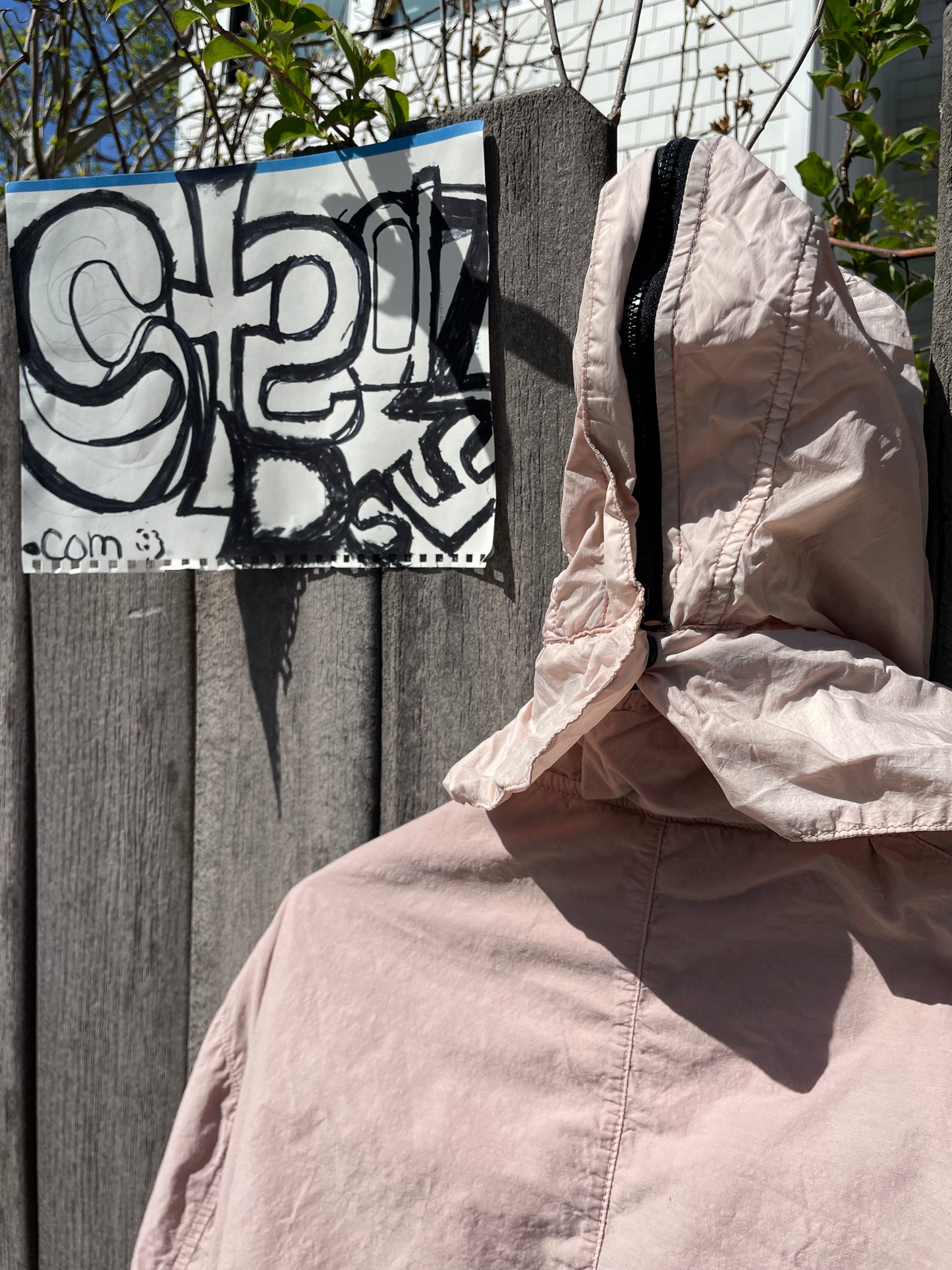 Rose Tinted Pedal Jacket . Stone Island