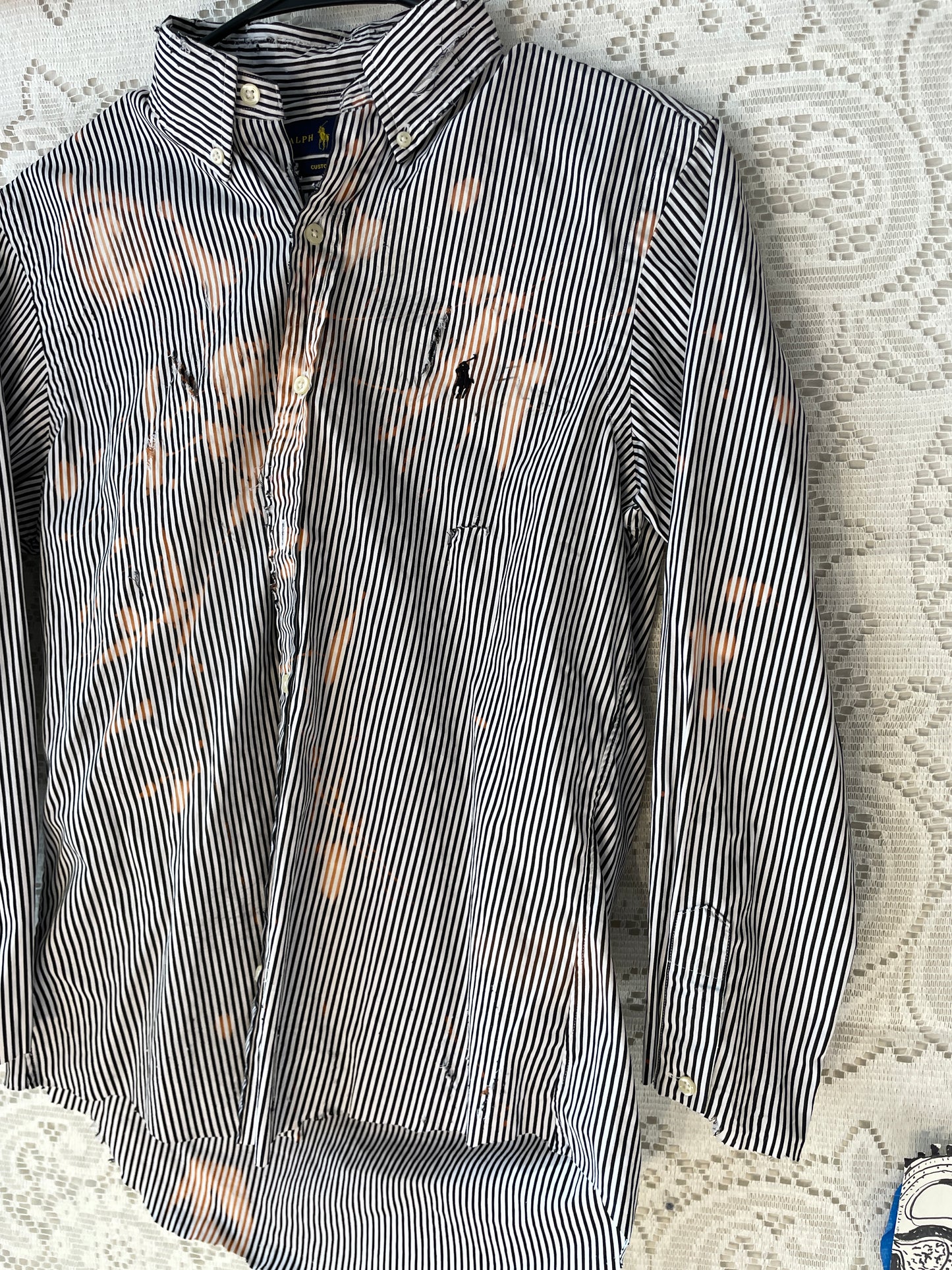 Utterly Fxcked Ralph Button Down