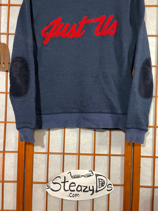Ronnie Fieg BWGH Sweater Medium New York Just Us Elbow Patch