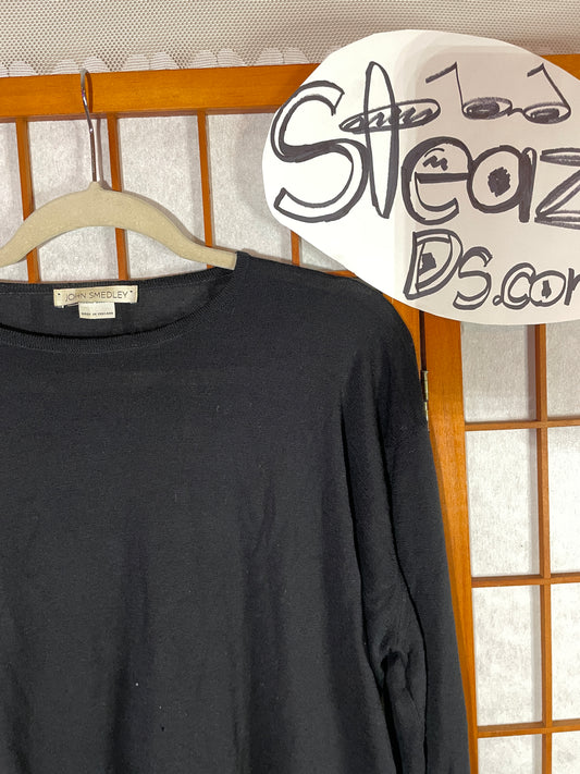 Smooth Wool Sleek Crewneck