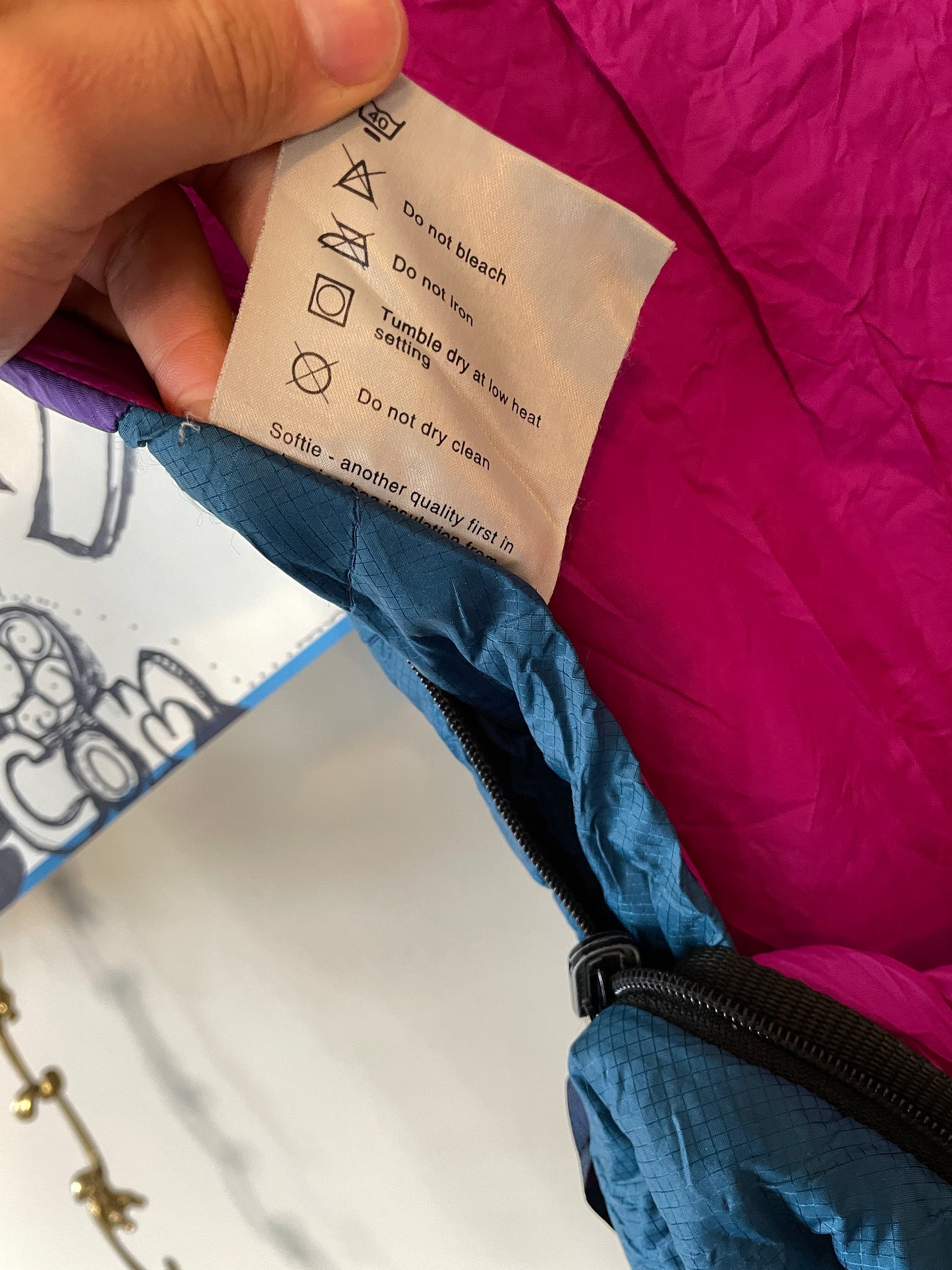 Sleeping Bag SnugPak Softie 3 Blue