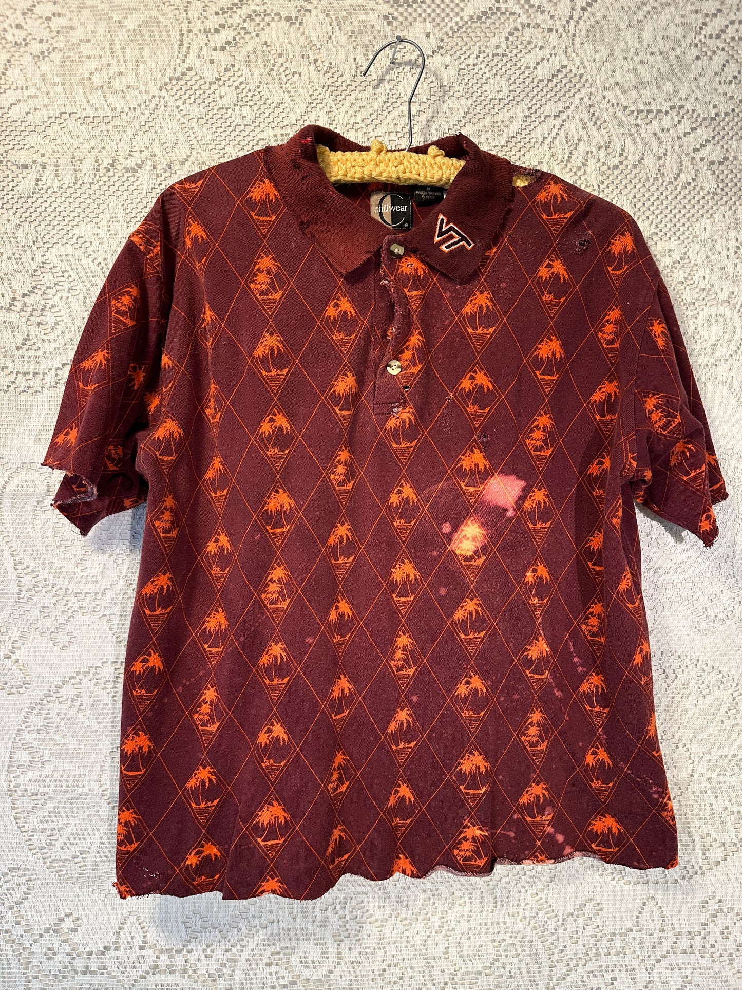 Techy & Gritty Virginia Tech Polo