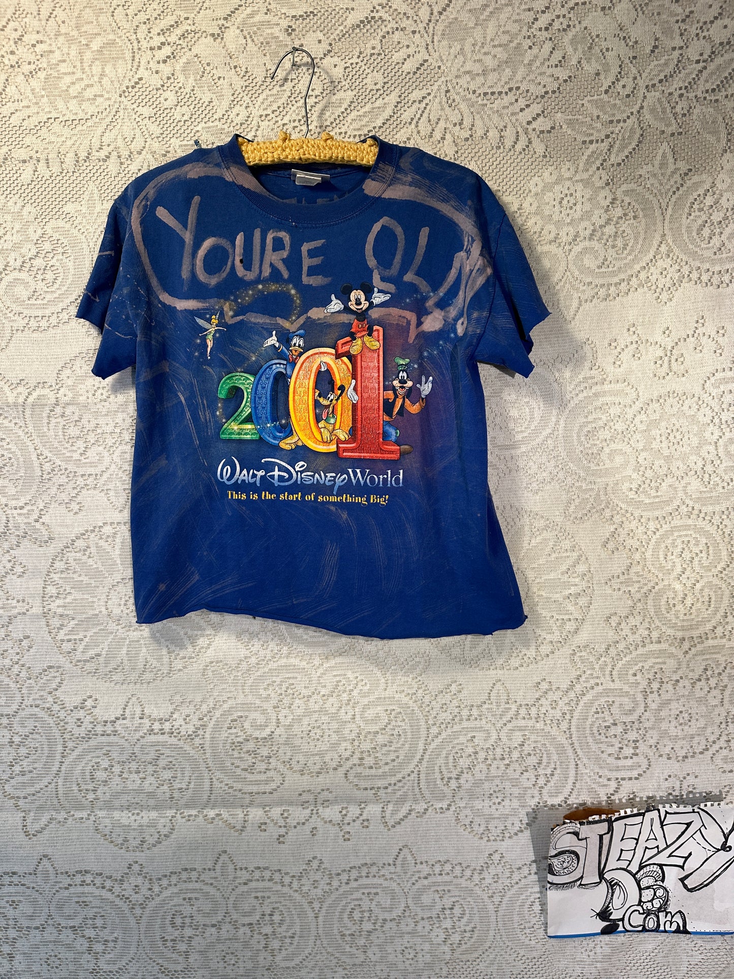 2001 Disney Reminder bleach art shirt