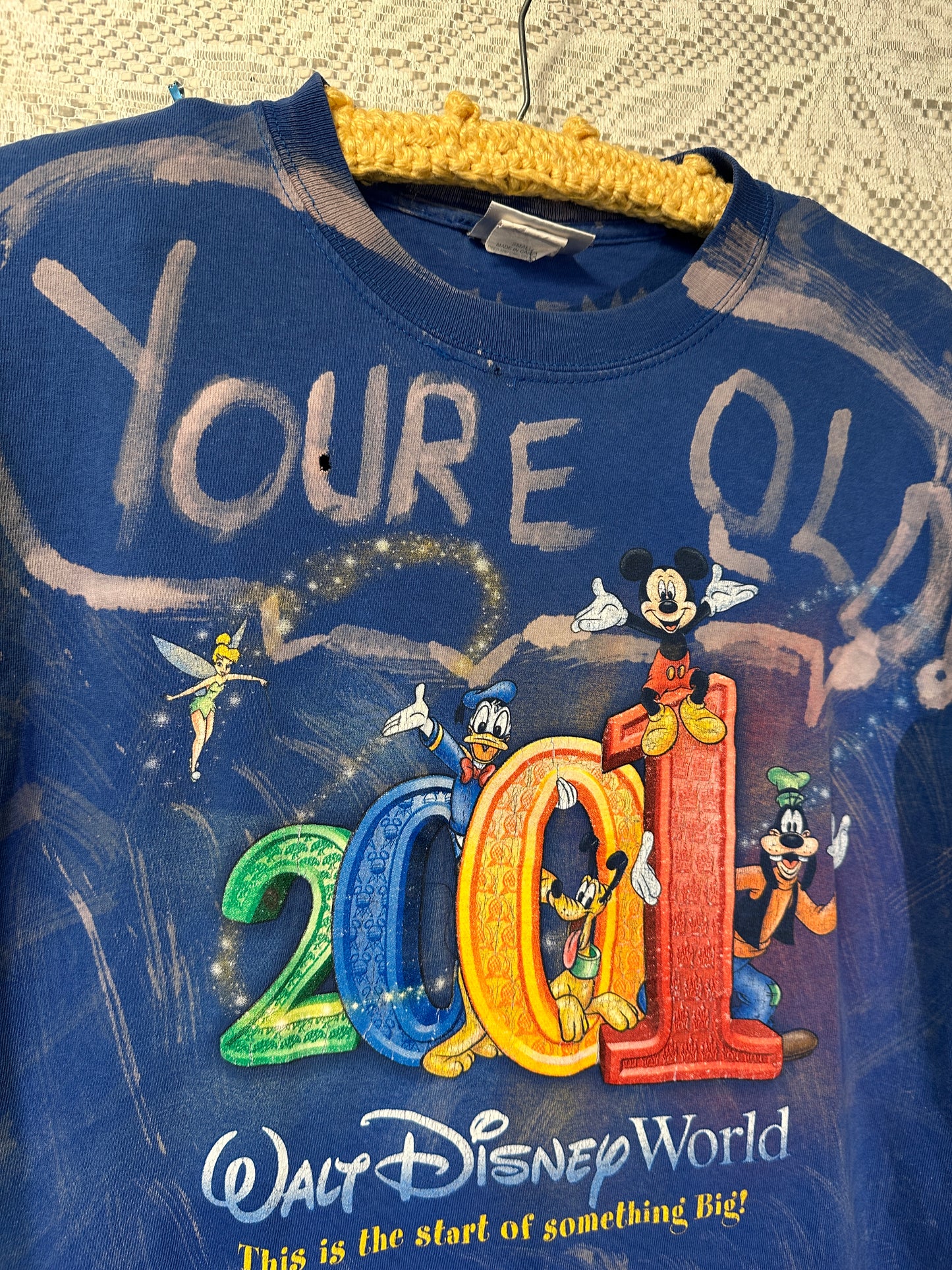 2001 Disney Reminder bleach art shirt