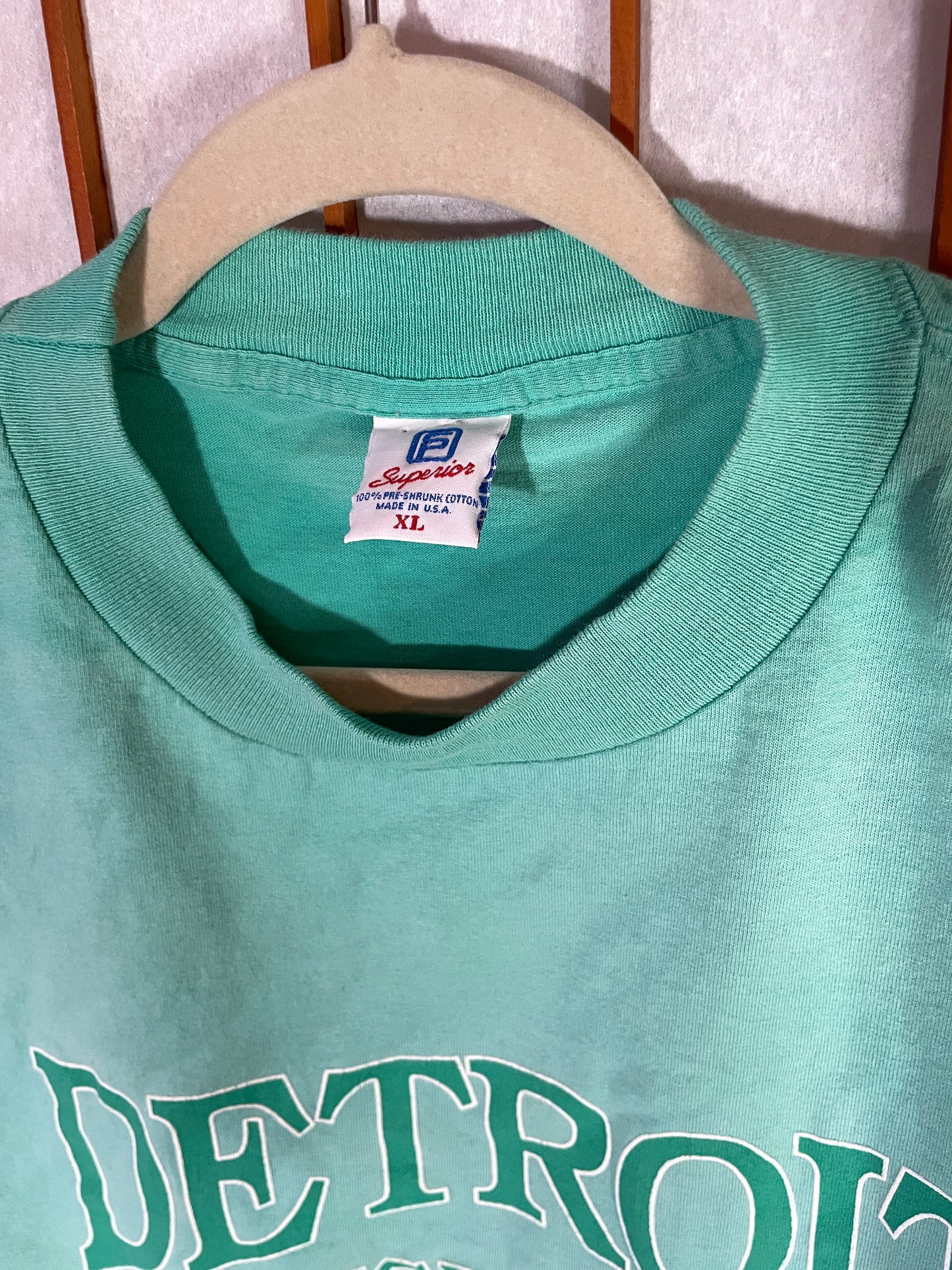 Detroit Made Me Hand Distressed & Sun Dyed Shirt