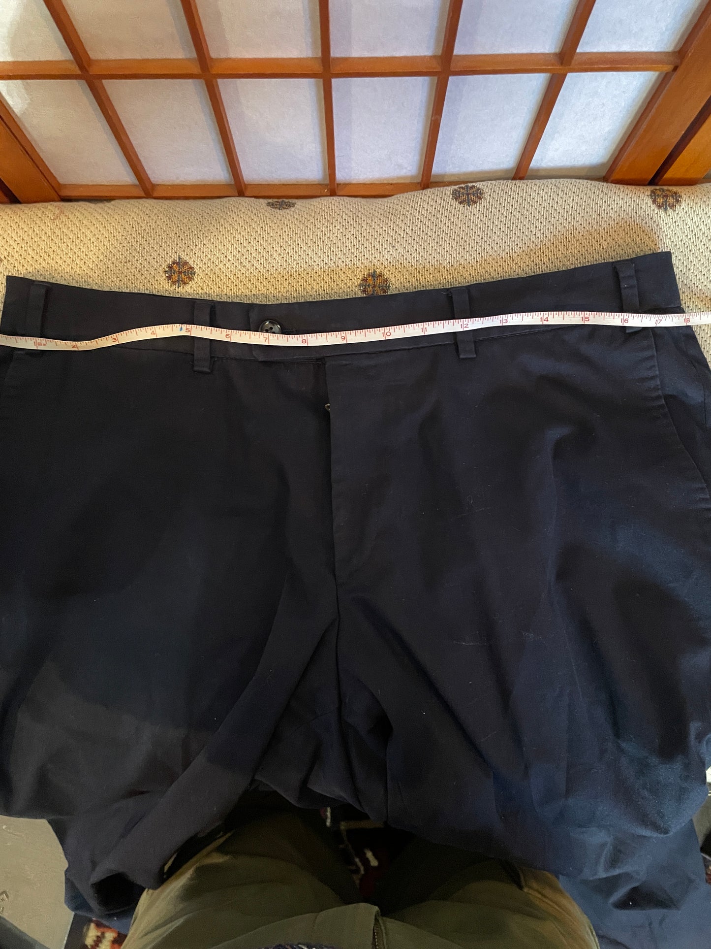 Blue Brown Hiltl Trouser Pants