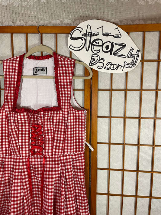 Dirndl Dress 40 Lifos Trachten Oktoberfest German Austrian Costume Pocket