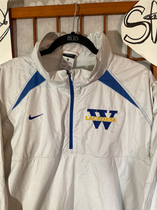 Nike Storm Jacket Men Medium 1/4 Zip Pullover Vented Long Sleeve