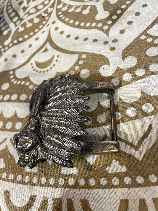 Bad, Bad Bugs Bunny Belt Buckle, Silver