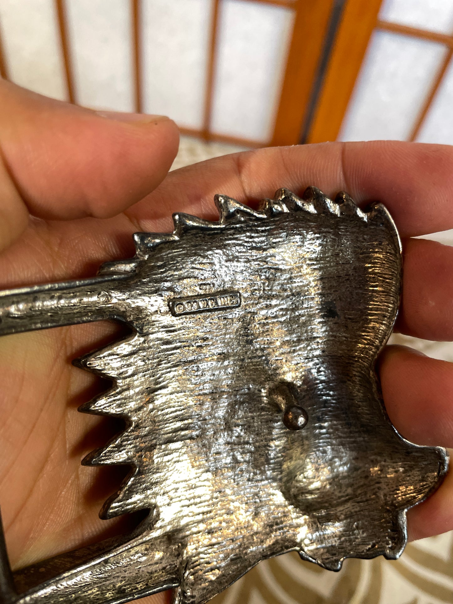 Bad, Bad Bugs Bunny Belt Buckle, Silver