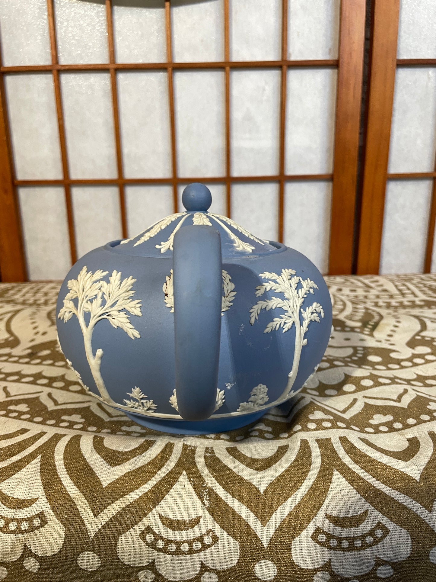 Pale Blue Teapot by Wedgwood England