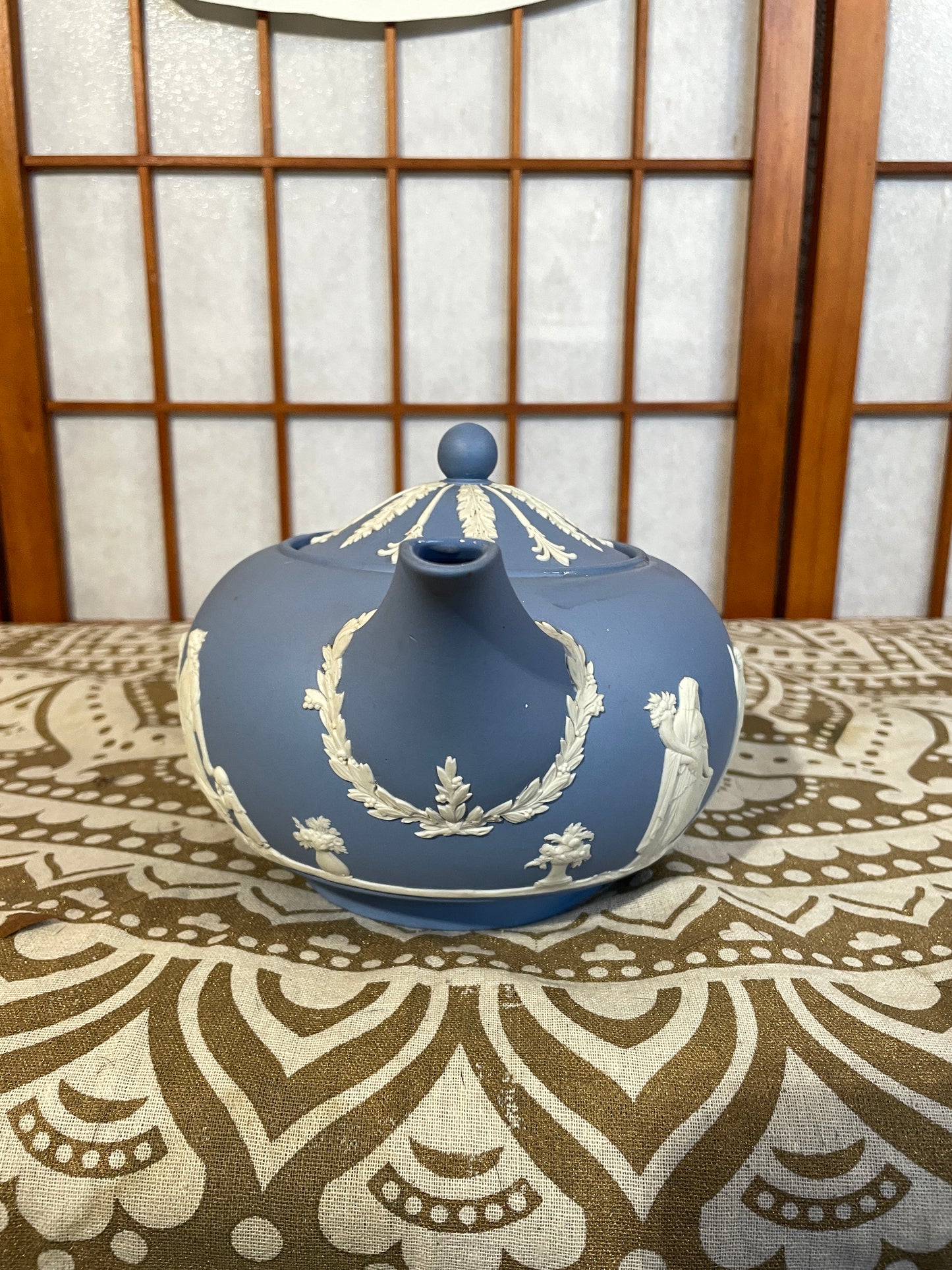 Pale Blue Teapot by Wedgwood England