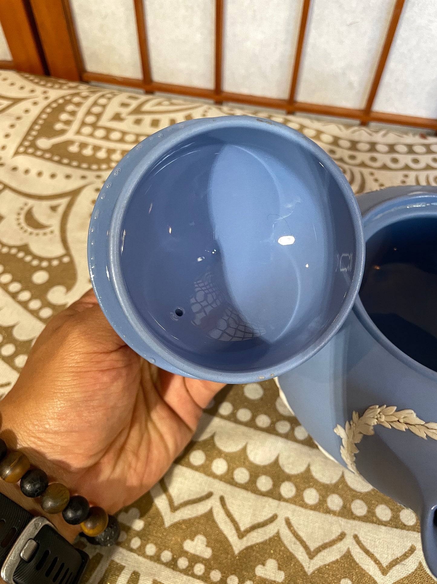 Pale Blue Teapot by Wedgwood England