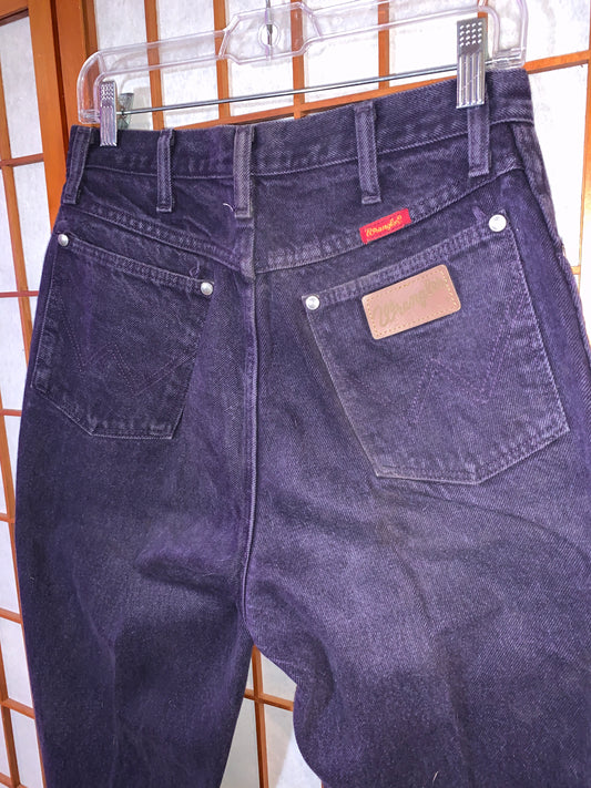 Purple Acid Cowgirl Jeans, Wrangler