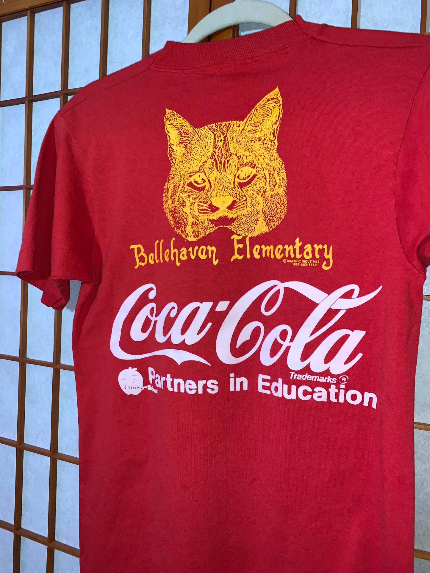 Cat and Stars Coca-Cola Shirt