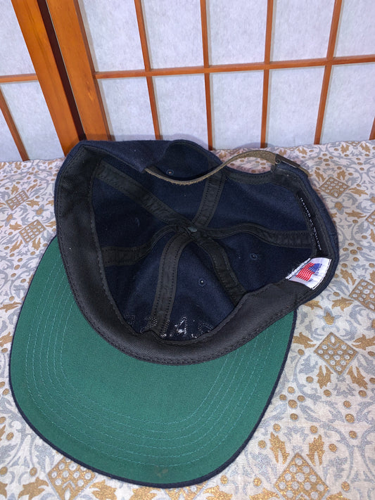 Raised By Wolves Hat Baseball Cap Leather Strap Blue