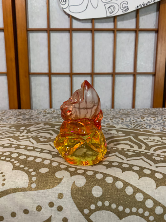 Crystal Cat Fireball, Kosta Boda