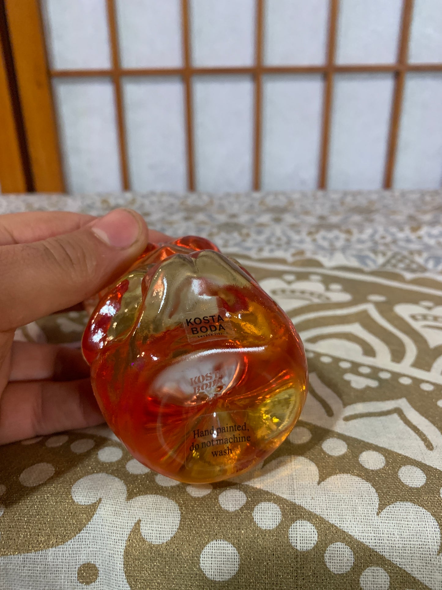 Crystal Cat Fireball, Kosta Boda
