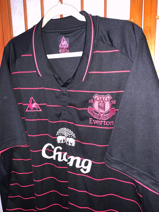 Make You Black/Pink Everton Jersey, Le Coq Sportif