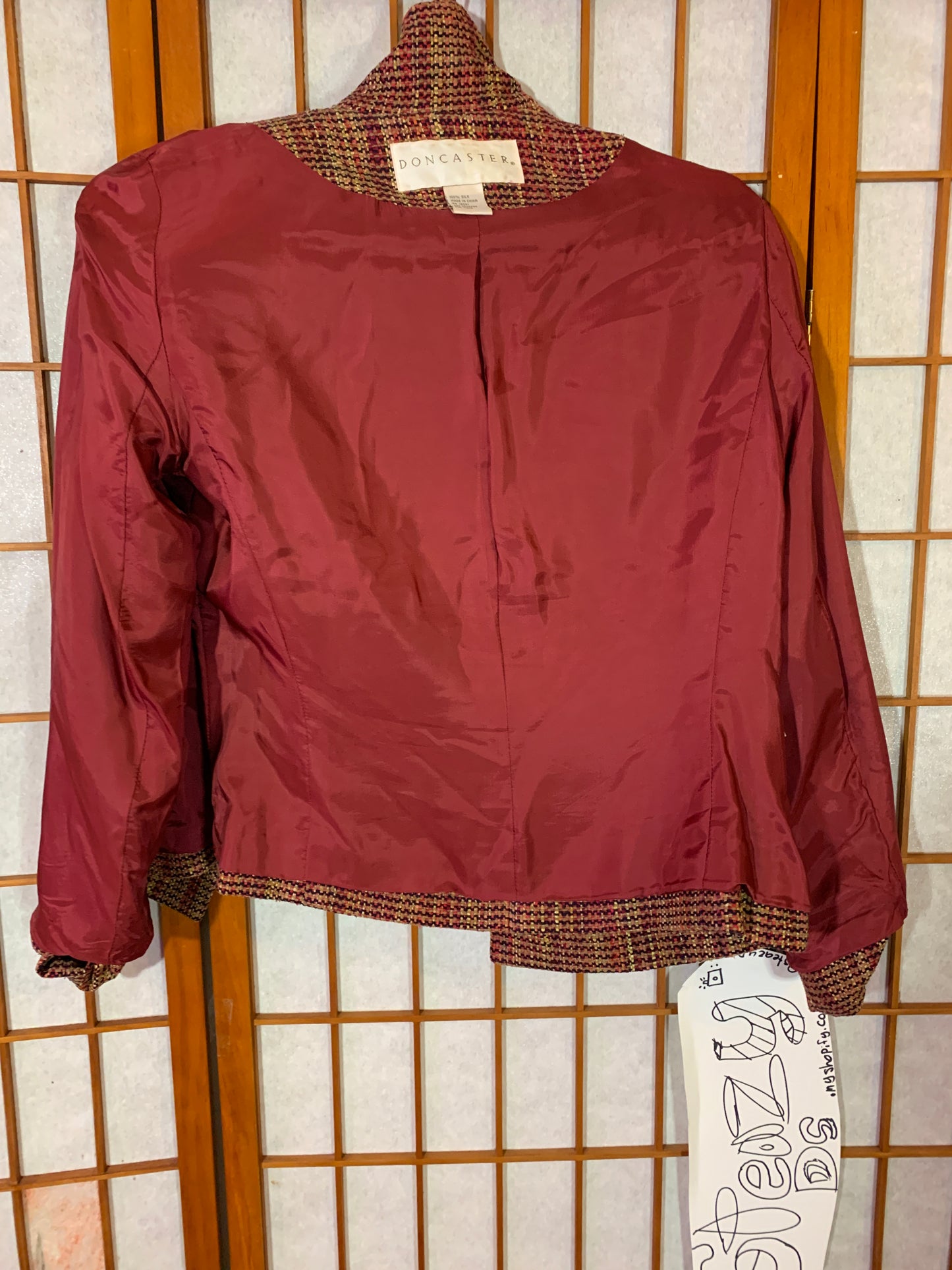 Silk Tweed Badass' Jacket