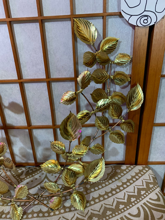 Brazen Wall Leaves, 13"