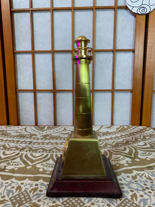 Brass Lighthouse Clock, Bey Berk