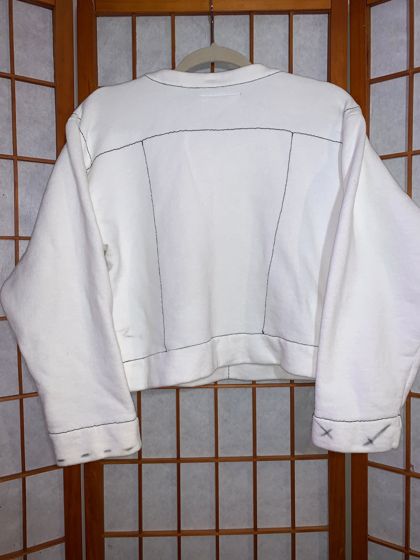 Composition Book Mason Margiela Cropped Crewneck