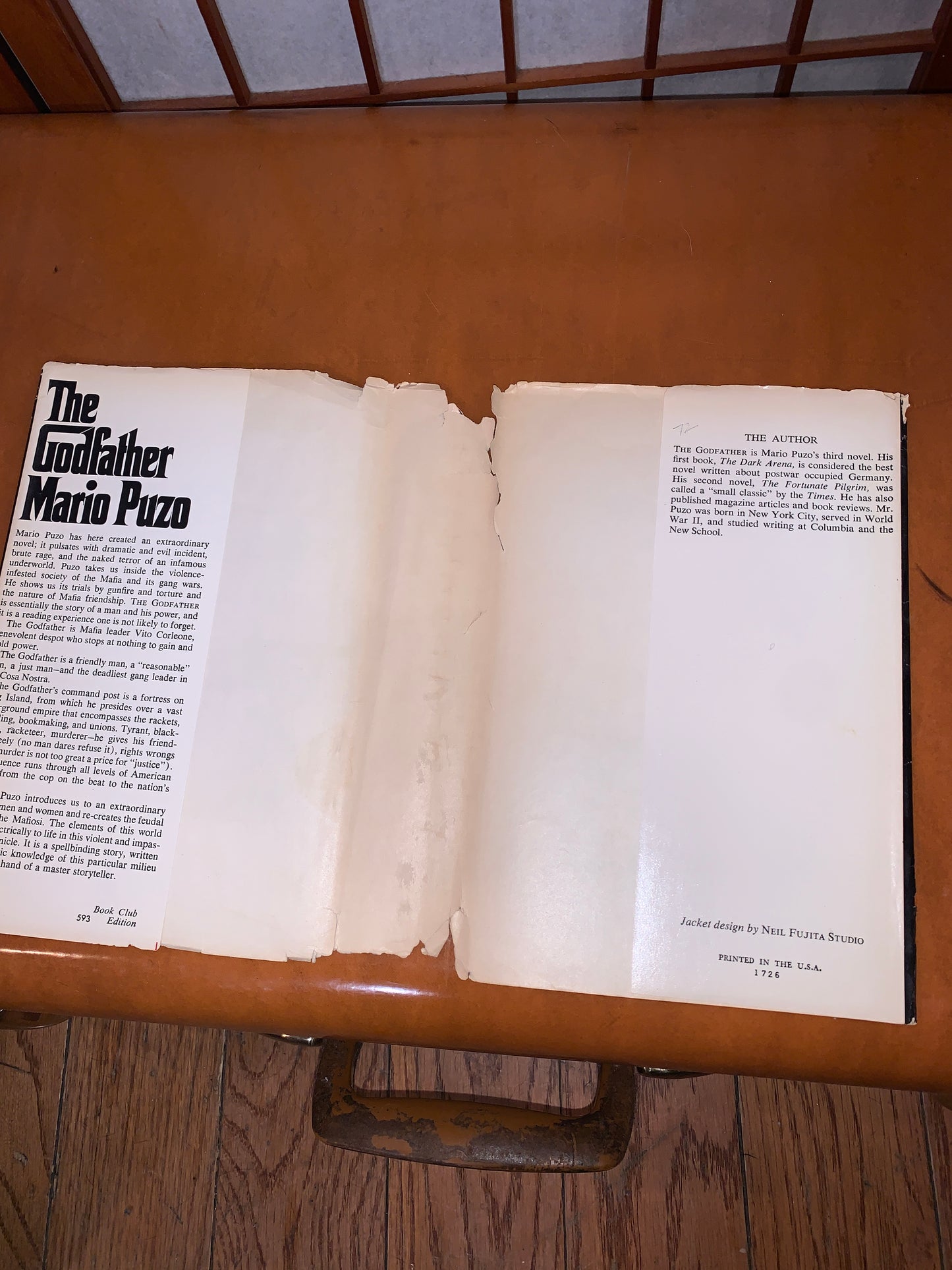 The Godfather, First Edition, by Mario Puzo