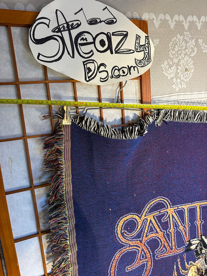 Santana Shape Shifter Band Concert Tour Collect Blanket Tapestry Artist Throw