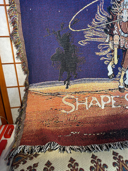 Santana Shape Shifter Band Concert Tour Collect Blanket Tapestry Artist Throw
