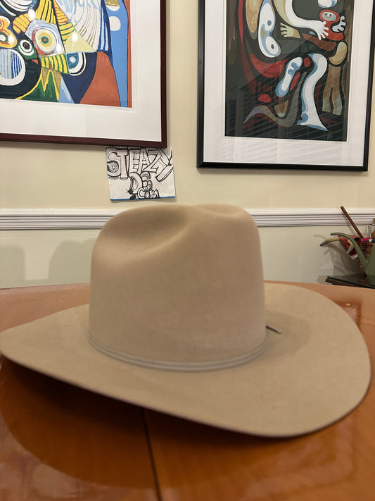 Silver Belly Stetson Rancher Cowboy Hat 4X Beaver Western 7 1/8 xxxx