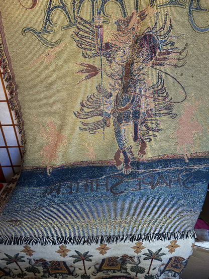 Santana Shape Shifter Band Concert Tour Collect Blanket Tapestry Artist Throw