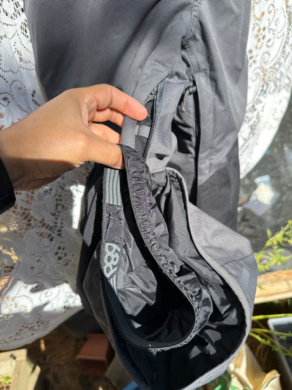 686 Hot Lap Insulated Bib Overalls Pant Infidry Snow Medium Gray Men ski M2w211