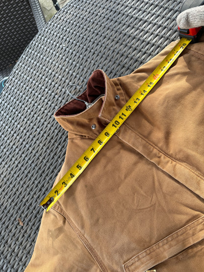 Carhartt Coverall 46 Short Quilt Insulated bib Union X01