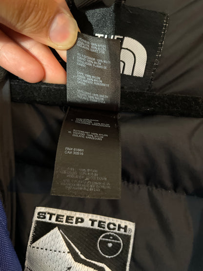 Blue Block North Face Steep 550 Down Tech