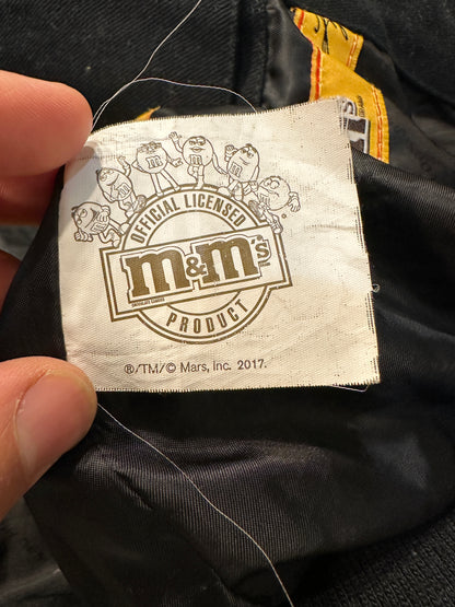 Kyle Busch M&M's JH Design NASCAR Racing Jacket Large patches Mars 2017