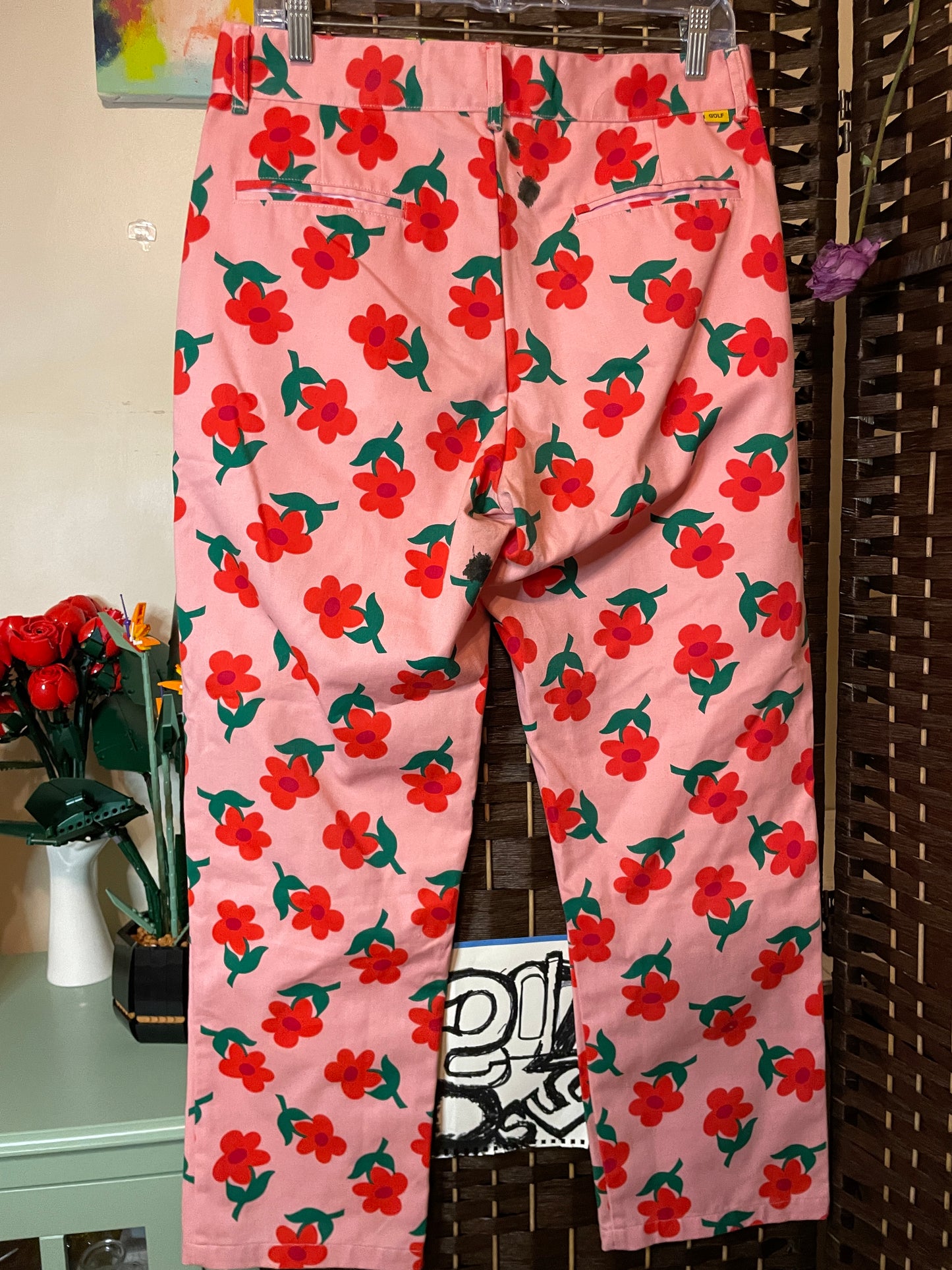 Find Some Time Flower Boy Pants 32