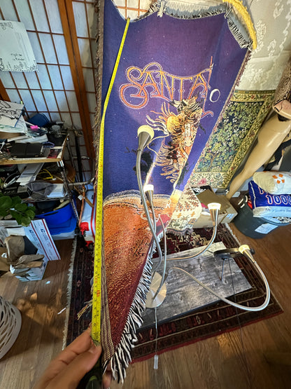 Santana Shape Shifter Band Concert Tour Collect Blanket Tapestry Artist Throw