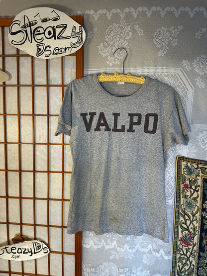 Vintage 60 70 Champion Knitwear Shirt VALPO Valparaiso University 40 Small