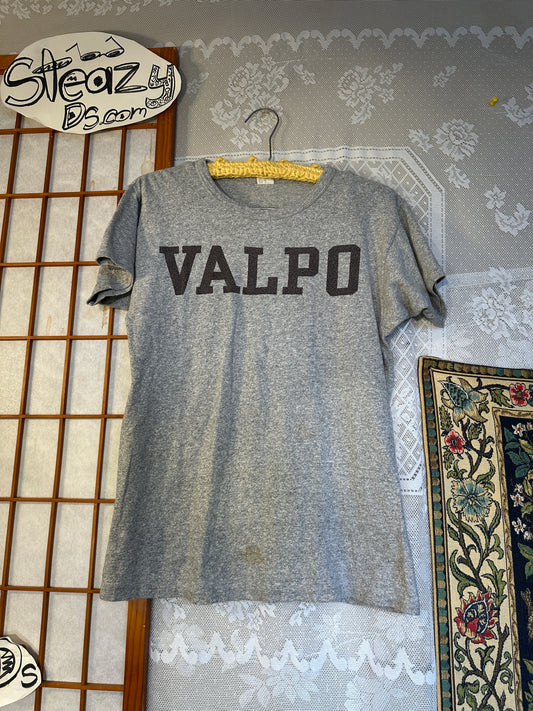Vintage 60 70 Champion Knitwear Shirt VALPO Valparaiso University 40 Small