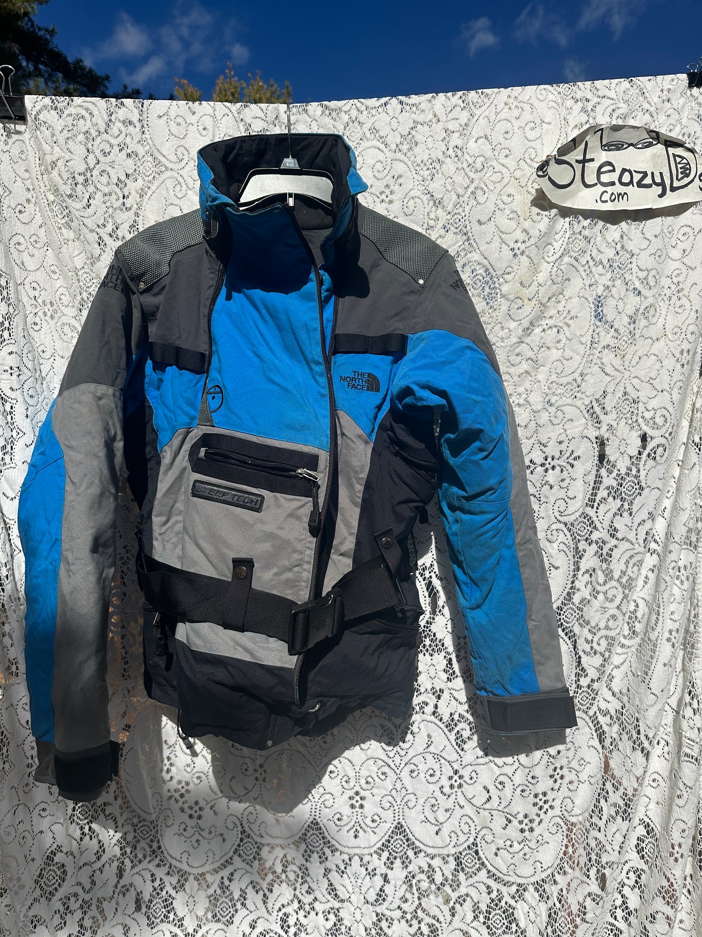 North Face Down Jacket Steep Tech Scot Schmidt 550 Large Women vintage